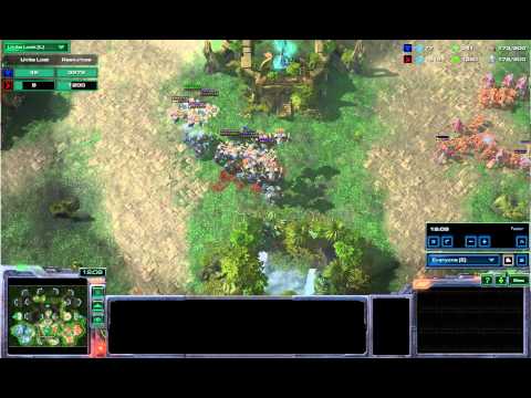 StarCraft 2 Legacy of the Void Beta Disruptor Attack