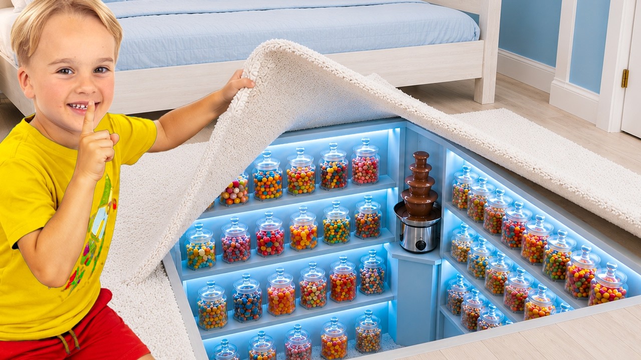 Kids explore Uncle’s Mysterious Secret Room
