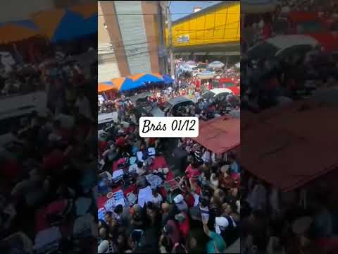 Brás lotado pó!
