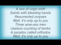 Tiamat - Cold Last Supper Lyrics