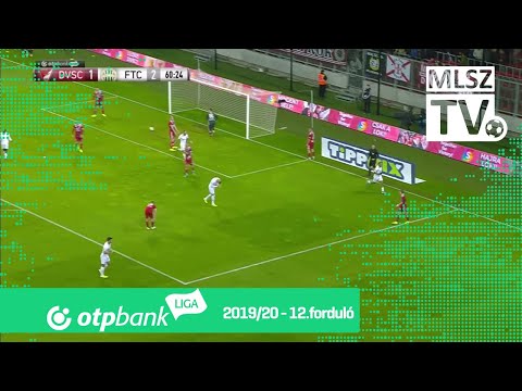 Da Silva Barbosa gólja a DVSC – Ferencvárosi TC mérkőzésen