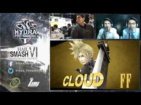 Hail Smash VI - SF | LaRiata (Bowser Jr.) Vs. HY 6S | Javi (Cloud) Losers Quarters - Smash 4