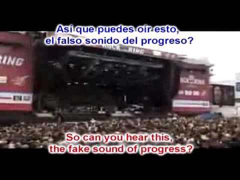 Lostprophets - The fake sound of progress - Subtitulado/Subtitled