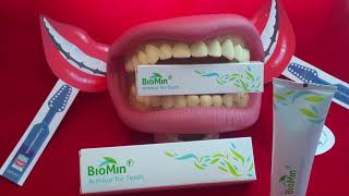 How to make your teeth stronger with BiominF Toothpaste - Armour for Teeth. + Podcast
