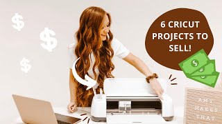 6 CRICUT PROJECTS TO SELL IN 2023 | Cricut Crafts That Make You $$ 🤑 - Best Cricut Projects To Sell