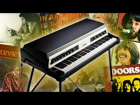 I played Rhodes Piano songs at the Rhodes factory