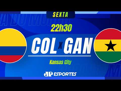 Colômbia x Gana – AO VIVO – 03/07/2026 – Copa do Mundo