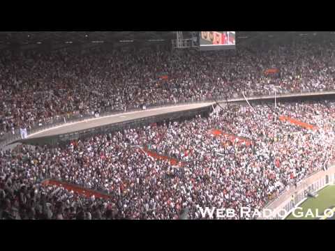 Torcida do Galo no clássico do "novo" Mineirão