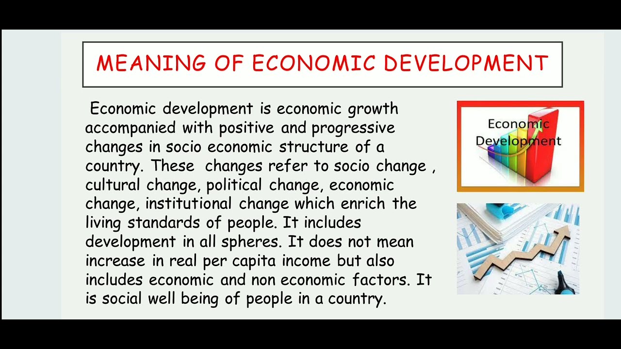 Economic development-Definition,Meaning, Nature,Structural changes notes[pdf link in description]