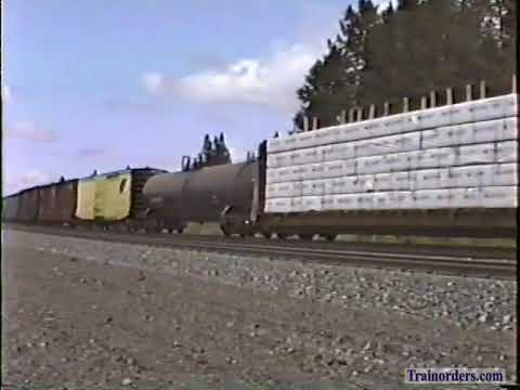 Classic Railroad Series 717 - UP at Kamela, Oregon July 5, 1992