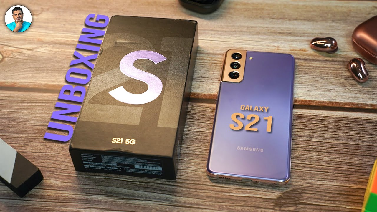 Samsung Galaxy S21 Unboxing - I Like the Plastic? 🤔