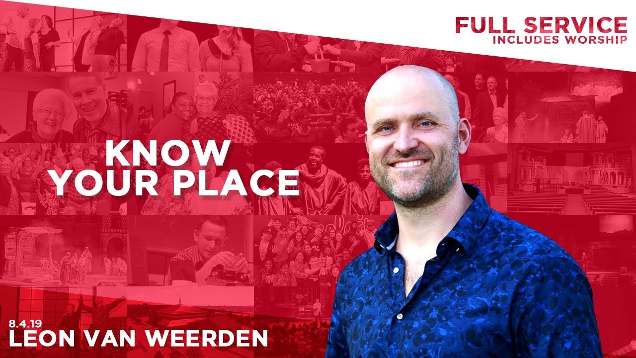 080419 Making Room for God 03 – Know Your Place – Léon van Weerden – Full Service