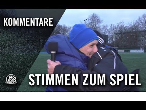 Die Stimmen zum Spiel | TV Jahn Hiesfeld - Sportfreunde Baumberg (24.Spieltag, Oberliga Niederrhein)