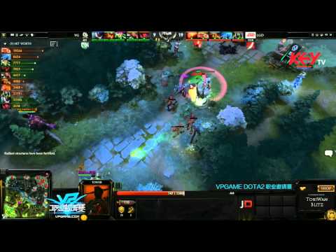 LGD vs VG Game 3 - VPGame Pro League Grand Final - @TobiWanDOTA @Blitz_Dota