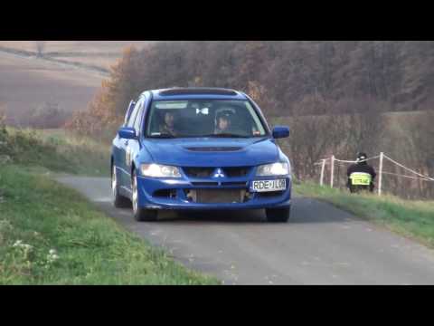 Piotr KUDŁACZ / Rafał SZERSZEŃ - Mitsubishi Lancer EVO VIII - Super Oes Brzeziny 05-11-2016