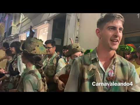 Comparsa A los pies de la Caleta (Pasodoble Gorgorean las gaviotas) - Sábado de Carnaval