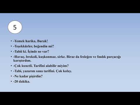 Learn Turkish | Common Turkish Dialogues for Daily Life - 2