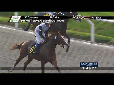 19/05/2018 – Hipodromo Maroñas – Carr 3 – SEVEN SPRINGS (1990)