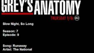 709 The National - Runaway