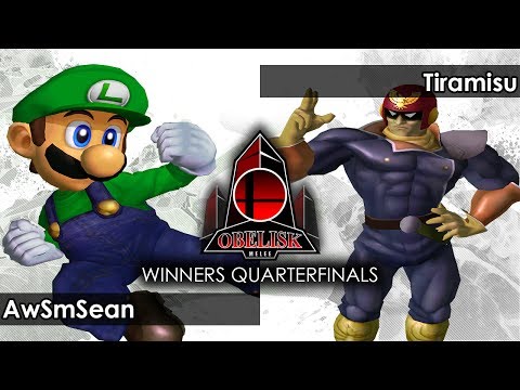 Melee: AwSmSean (Luigi/Fox) V Tiramisu (Falcon/Fox) - Obelisk 51 Tournament SSBM