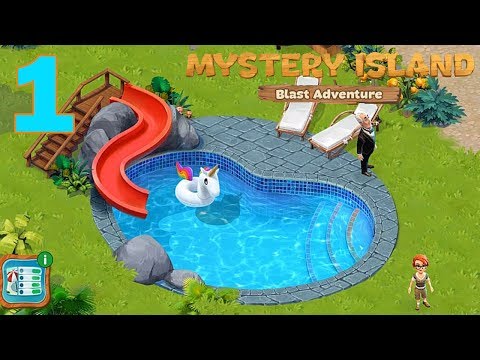 MYSTERY ISLAND BLAST ADVENTURE WALKTHROUGH - PART 1 GAMEPLAY - ( iOS | Android )