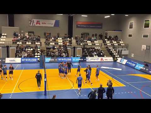 Het winnende punt tegen het Talentteam Papendal