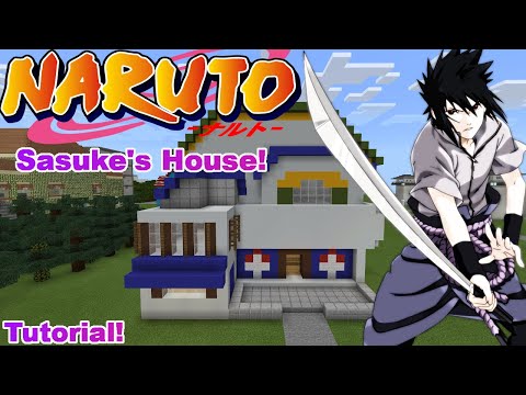 Minecraft Tutorial!: How to Build Sasuke Uchiha's House! / Naruto **Anime Builds**