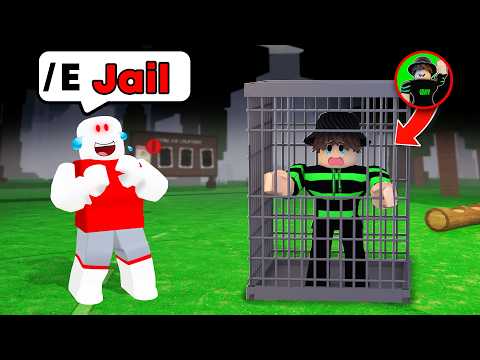 Using ADMIN COMMANDS to Troll a YOUTUBER in 99 Nights in the Forest!