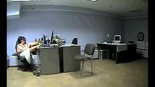 Woman Caught in the office