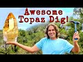 Fantastic Day Topaz Crystal Mining in Utah!