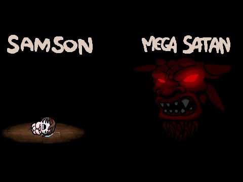 The Binding Of Isaac Rebirth - SAMSON VS MEGA SATAN