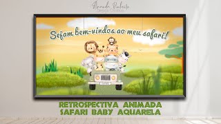 Vídeo de Vídeo Retrospectiva Animada - Pacote Premium | Cenários Temáticos
