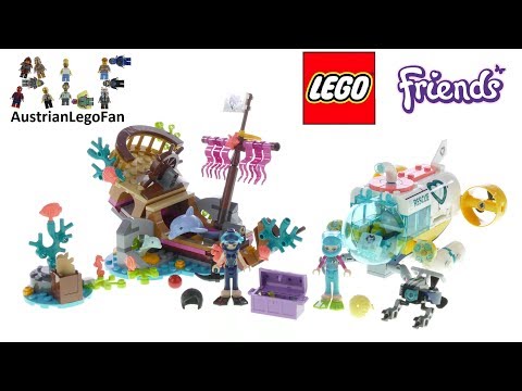 Vidéo LEGO Friends 41378 : La mission de sauvetage des dauphins