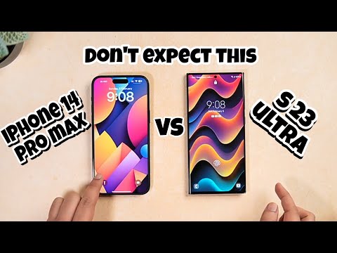 Samsung Galaxy S23 Ultra (One UI 5.1) vs iPhone 14 Pro Max (iOS 16.3) Animations Comparison!