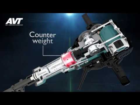 Миниатюра изображения товара Профессиональный отбойный молоток Makita HM1812