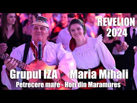 Grupul Iza & Maria Mihali | REVELION 2024 |  Petrecere Mare - Colaj Maramures | LIVE  Hotel Gabriela