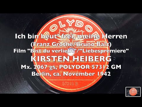 Liebespremiere - Kirsten Heiberg, Franz Grothe 1942