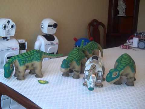 My Herd Of Baby Robotic Dinosaurs