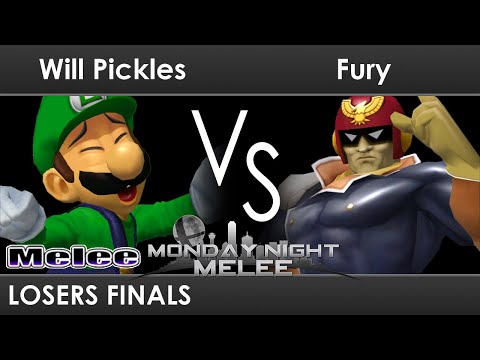MNM 303 - Will Pickles (Luigi) VS Fury (Captain Falcon) - Losers Finals - SSBM