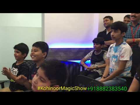 Kohinoor Magic Show Corporate Magician in Delhi Ncr | V~Mart Head Office Guru gram
