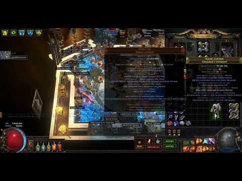 Path of Exile 3.16 - How to Easily Crafting Curse Crit Frenzy Chest for Ice Shot - Deadeye - Cheap