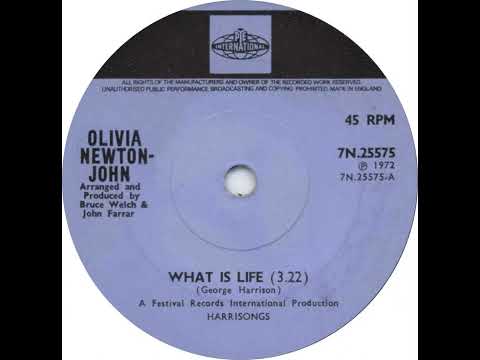 UK New Entry 1972 (54) Olivia Newton-John - What Is Life