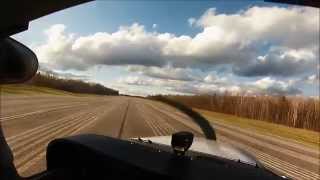 preview picture of video 'Near miss with a bald eagle - Cessna 172 Nav III (G1000)'