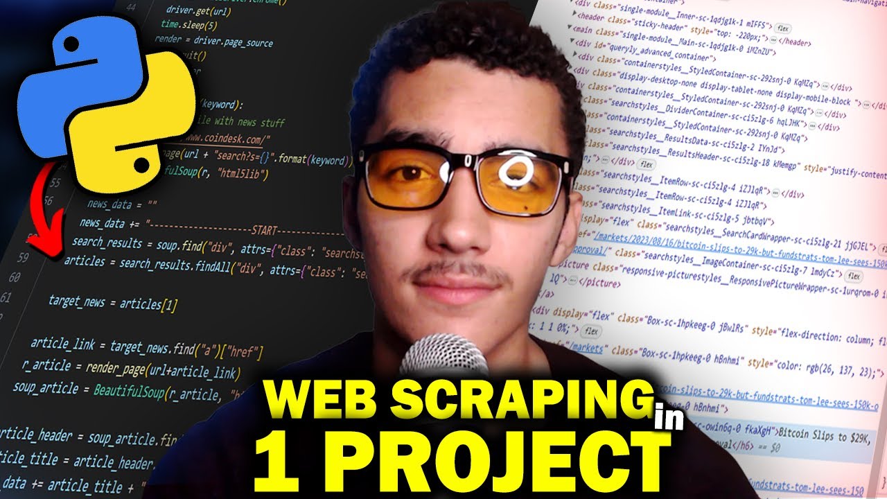 Learn Web Scraping in Python With This ONE Project!