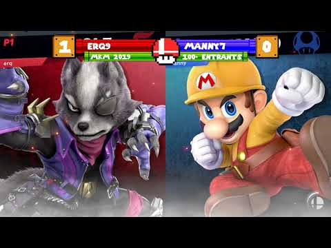 MKM Pools: ERQ (Wolf) vs Manny7 (Luigi/Mario)