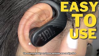 Video thumbnail for Great For A Workout - JBL Endurance Peak 3 Wireless Earbuds by Toolsdoctor