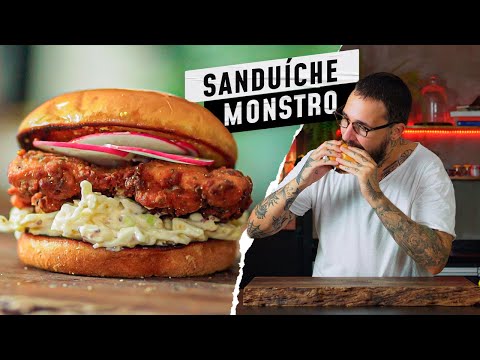 AMAZING FRIED CHICKEN SANDWICH!