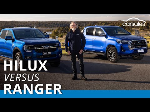Ford Ranger v Toyota HiLux 2022 Comparison