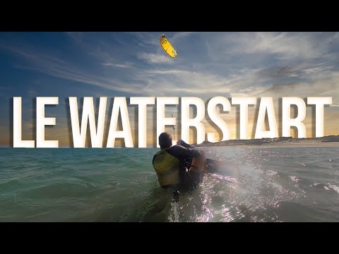 An effective waterstart! (The cornerstone of your kitesurfing skills)