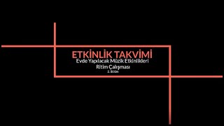 Etkinlik Takvimi - Müzik Etkinlikleri 2.Bölüm